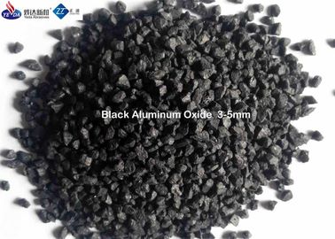 1 - 3 Mm / 3 - 5 mm nhôm oxit đen mài mòn hợp chất Alumina chống trượt cốt liệu
