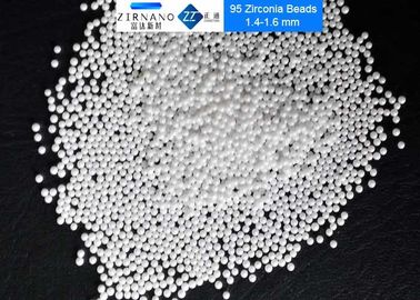 95 viên bi oxit zirconi gốm, hạt ôxit zirconium trắng 0,1 - 0,2mm