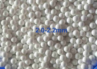 65 Hạt Zirconia Hạt zirconium Silicate 1.6 - 1.8mm / 2.0 - 2.2mm cho máy nghiền đứng