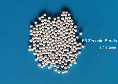 Khả năng chống va đập tốt Zirconia mài phương tiện Hạt zirconium Silicate cho sơn