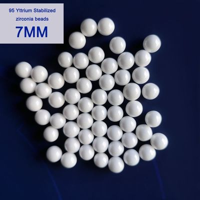 95 YTZP Vật liệu mài Zirconia ổn định Yttrium 7mm Mật độ 6.0g / Cm3