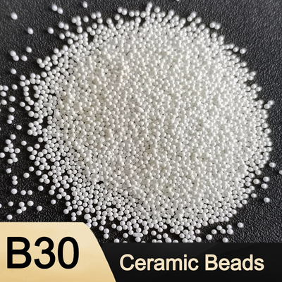 ZrO2 60% Vụ nổ hạt gốm B30 cho các sản phẩm 3C Máy thổi cát