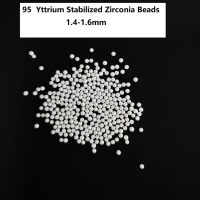 95 Hạt Yttria Zirconia 1.4-1.6mm Zirconia mài Balls High Strengnth