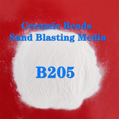 B205 Phương tiện nổ hạt gốm để đánh bóng làm sạch cát