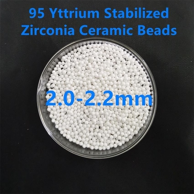 95 Yttria Ceramic mài Media 2.2mm Ổn định Zirconia cho sơn
