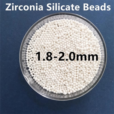 95 Yttrium ổn định Zirconia Beads 1.6-1.8mm Grinding Media For Paint,Ink