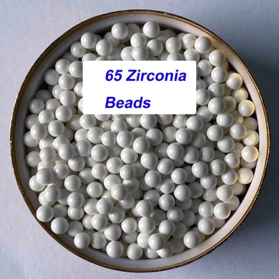 Hạt silicat 65 Vật liệu mài Zirconia 1,2 - 1,4mm 1,4 - 1,6mm cho lớp phủ sơn