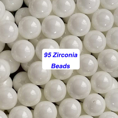 TZP 95 Yttrium ổn định Zirconia hạt oxit bóng 0,6 - 0,8mm 0,9 - 1,1mm