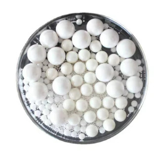 Mật độ môi trường nghiền gốm Khả năng chống ăn mòn mạnh Độ đục lỗ thấp Khó khăn vicker &gt; 1180
