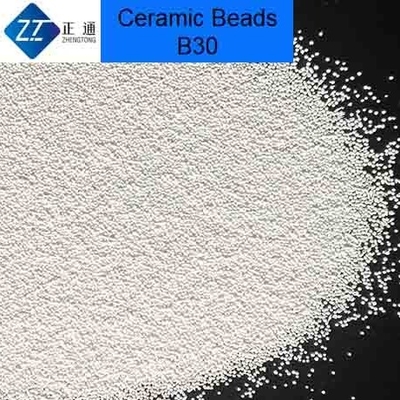 Vật liệu nổ hạt thấp 62% ZrO2 B30 để làm sạch bề mặt kim loại