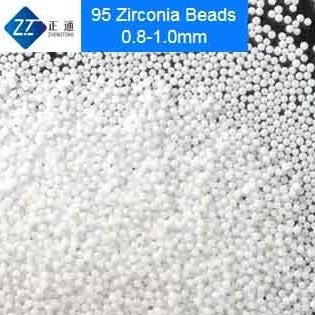 95 Yttrium ổn định Zirconia Beads 1,6-1,8mm Trình nghiền để đánh bóng hoặc trang trí đồ trang sức