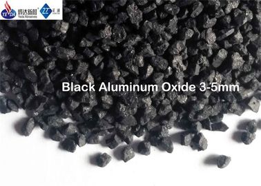 1 - 3 Mm / 3 - 5 mm nhôm oxit đen mài mòn hợp chất Alumina chống trượt cốt liệu