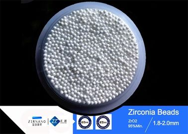 95 Yttria Ổn định Zirconia Vật liệu mài cao Khai thác nhiều kích cỡ Màu trắng sáng
