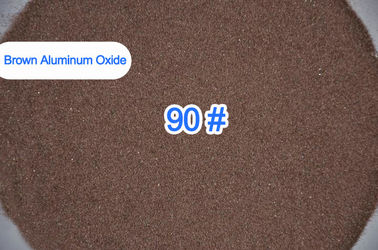 Lò nung nghiêng Alumina nung nâu, mài mòn ngoại quan 80 # Grit Aluminium Oxide Sand