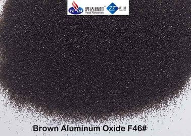 Corundum nhân tạo tái chế nhôm oxit mài mòn F46 Độ bền cao để làm sạch bề mặt