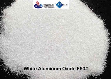 Độ tinh khiết cao 99,2% Aluminium Oxide Media Alumina trắng hợp nhất cho tiền xử lý
