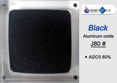 Phương tiện nổ nhôm oxit đen có độ tinh khiết cao Al2O3 80% Min J16 # - J240 #