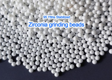 Yttri Ổn định Zirconia Vật liệu mài Zirconia Hạt mài cho Độ nhớt cao Nghiền mài