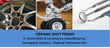 Peening media Bắn gốm Z150 để tăng cường bề mặt trong ngành hàng không vũ trụ &amp;amp; ô tô