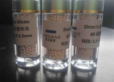 65 Phương tiện mài hạt Zirconium silicat cho các khoáng chất kim loại và phi kim loại
