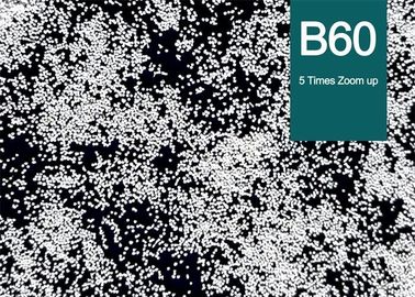 Bề mặt hợp kim nhôm Phun cát B60 kích thước 0,150 đến 0,300 Mm Thổi hạt gốm