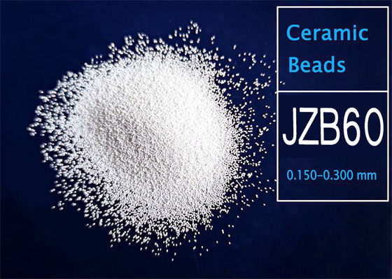 Phương tiện phun cát hạt gốm JZB60 JZB120 JZB205 để xử lý bề mặt kim loại