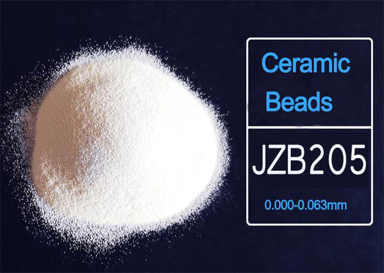 Phương tiện phun cát hạt gốm JZB60 JZB120 JZB205 để xử lý bề mặt kim loại