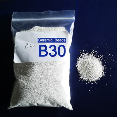 Kích thước nổ hạt gốm B30 0,425-0,600mm để làm sạch bằng phun cát