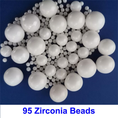 Hạt oxit zirconium ổn định Yttrium 95 Hạt Yttria Zirconia trong lớp phủ sơn