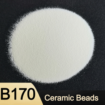 B170 B100 Hạt gốm nổ hạt gốm Zirconia cho bề mặt kim loại Satin