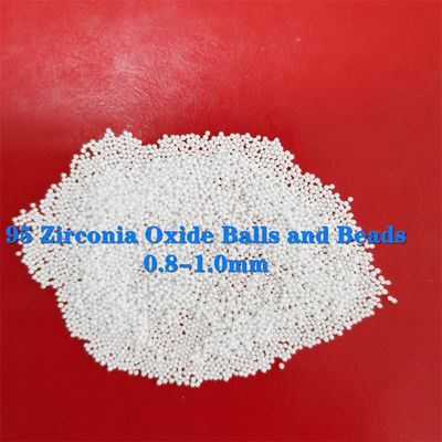 95 Yttria Zirconium Oxide Balls 0.8 - 1.0mm Mill Grinding Media