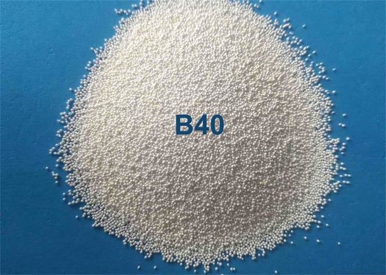 Low Breakdown Rate Ceramic Bead Blasting Media For Metal Surface Finish