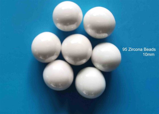 Durable Zirconia Ceramic Balls 95 Yttrium Stabilized For High Viscosity Materials