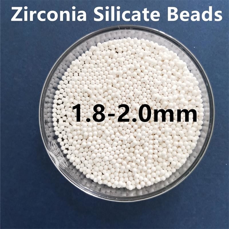 95 Yttrium ổn định Zirconia Beads 1.6-1.8mm Grinding Media For Paint,Ink