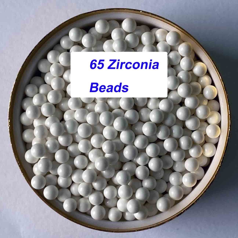 6.0g/cm3 mật độ Zirconia môi trường nghiền Khả năng chống mài rất tốt cho nghiền chính xác