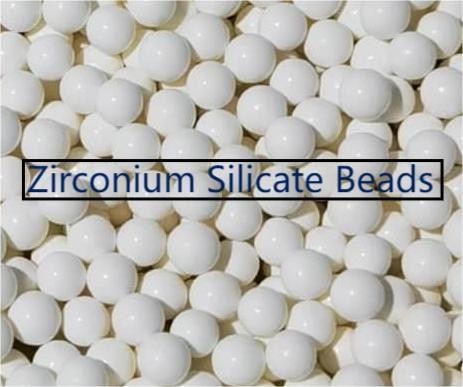 65 Zirconium silicate Beads 1.6-1.8mm Grinding Media For Painting,Ink