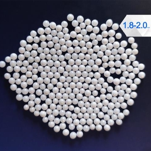 Phương pháp nghiền bùn có độ nhớt cao Yttri Ổn định Zirconia Vật liệu mài hạt Mật độ 6.0g / Cm3