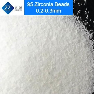 Hạt zirconium Oxide Zirconia Vật liệu mài cho phân tán mỹ phẩm Kích thước 0,1 - 50mm