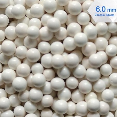 Mật độ 4.0g / Cm3 zirconium Oxide Hạt Zirconia Zirconia Balls 4 - 10 mm