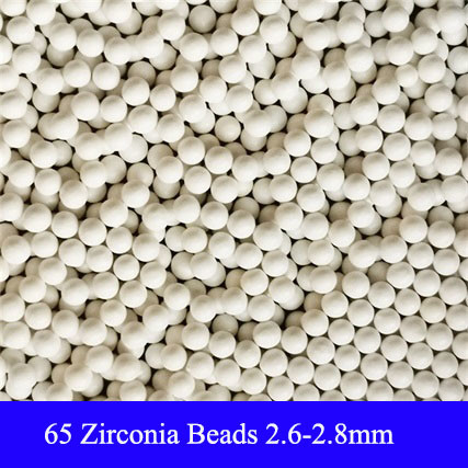 65 Zirconium silicate Beads 1.6-1.8mm Grinding Media For Painting,Ink